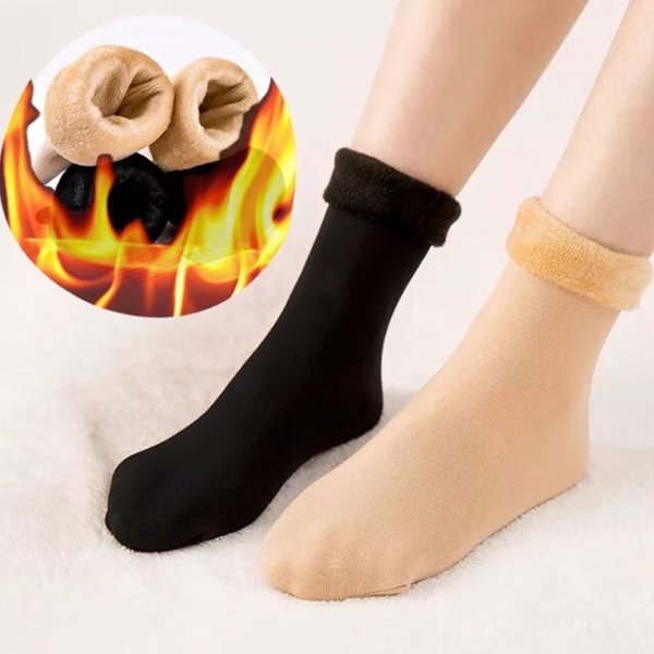 융털 기모양말 10켤레 보아털 수면 겨울 무지 발열 발목 자가발열 두꺼운 밍크