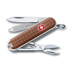 빅토리녹스SD 5 [] 0.6223.842 VICTORINOX() 클래식 초콜릿 다기능 나이프 아웃도어 캠프 가위