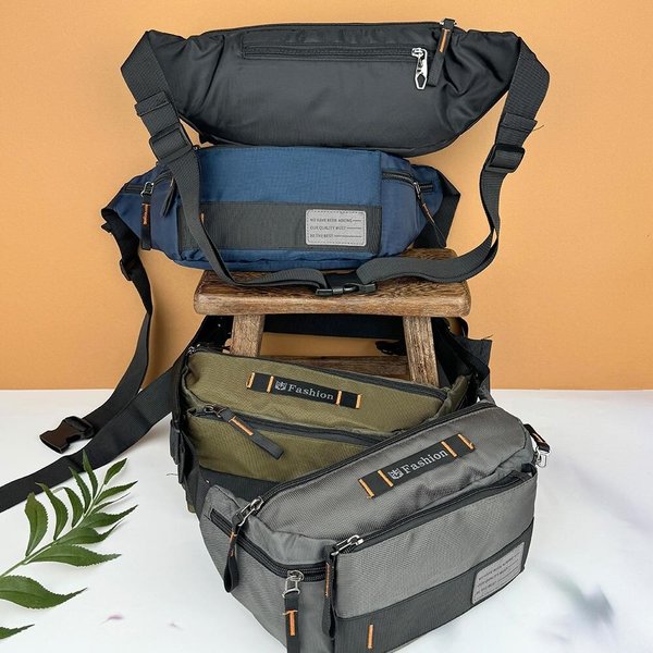 [옷자락] 남자 등산 스포티 캐주얼 여행 바디크로스 4컬러 힙색