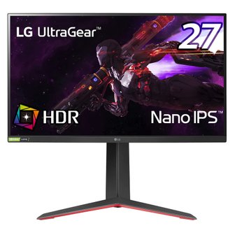  LG UltraGear 27GP83B-B 27 IPS1ms(GtoG)165HzDCI-P3 98%G-SYNC Compatible, Freesync 게이밍