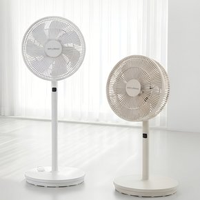 에어 써큘레이터 선풍기 BLDC 저소음 스탠드형 리모컨 베이지