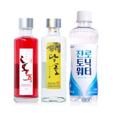 홍주 담솔 40도 180ml 2병 하이볼 세트