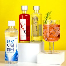 홍주 담솔 40도 180ml 2병 하이볼 세트