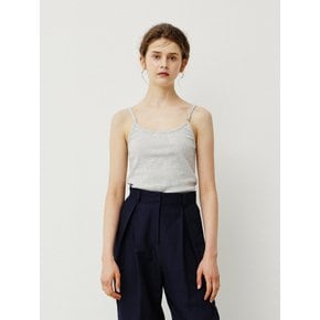 ANAIS STRING RIBBED SLEEVELESS TOP (아나이스 스트링 골지 크롭 탑) 4colors