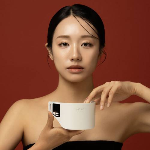 넥세라 나노 EMS 목주름 디바이스 근적외선LED 피부관리 탄력 리프팅
