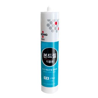  오공본드씰 지물용 도배 실리콘 수성 300ml (투명)