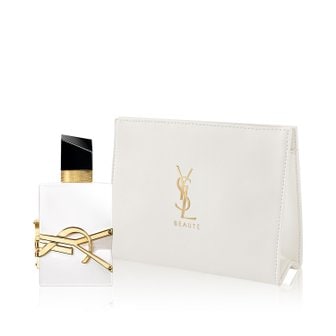 입생로랑 [8월] NEW 리브르 로 뉘 50ml 세트(+리브르 로 뉘 오프 화이트 파우치)
