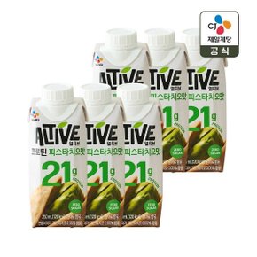 얼티브 제로슈가 프로틴 식물성 고단백 단백질 쉐이크 피스타치오 250ml x6개