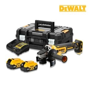 DCG405P2 20V MAX 충전 그라인더 5.0Ahx2개