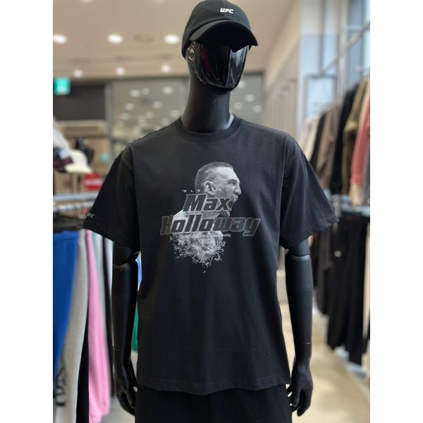 [여주점] UFC 맥스 할로웨이 릴렉스핏 반팔 티셔츠 블랙 U2SSV3111BK