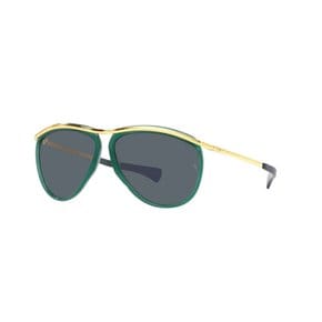 레이밴 선글라스 RB2219 OLYMPIAN AVIATOR 1371R5 TRANSPARENT GREEN 59