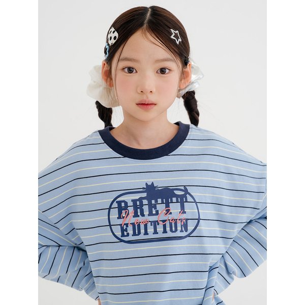 클라우디 블루 에브리데이 캣 티셔츠