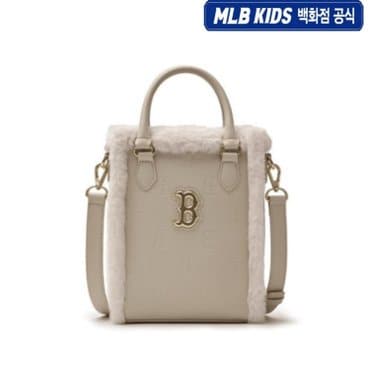 MLB키즈 [백화점공식] 24FW클래식 모노그램 PU 엠보 미니 토트백  7ACRM0946-43CAS