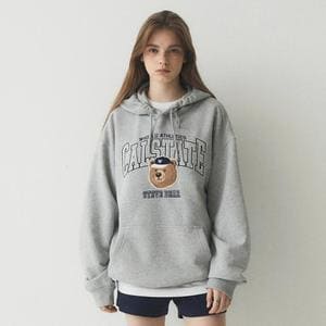 후아유 WHOAU 후아유 Steve Campus Hoodie WHMHE3922USG