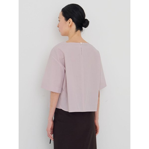 Boat neck top lavender
