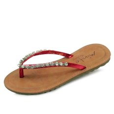 kami et muse Cubic strap flip flop_KM18s354