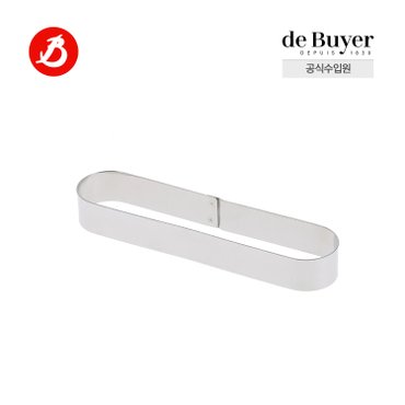 드부이에 스테인리스 스틸 타원 타르트링