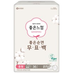 좋은순면 무표백 생리대 중형 36p