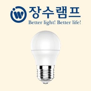 LED 인지구 3W (E26) 주광색 LED램프 LED조명 전구