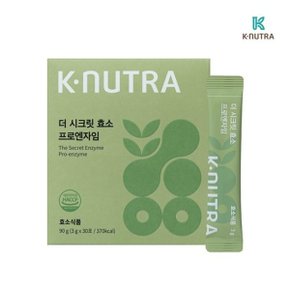 케이뉴트라 더 시크릿 효소 프로엔자임 곡물 발효효소 3g x 30포