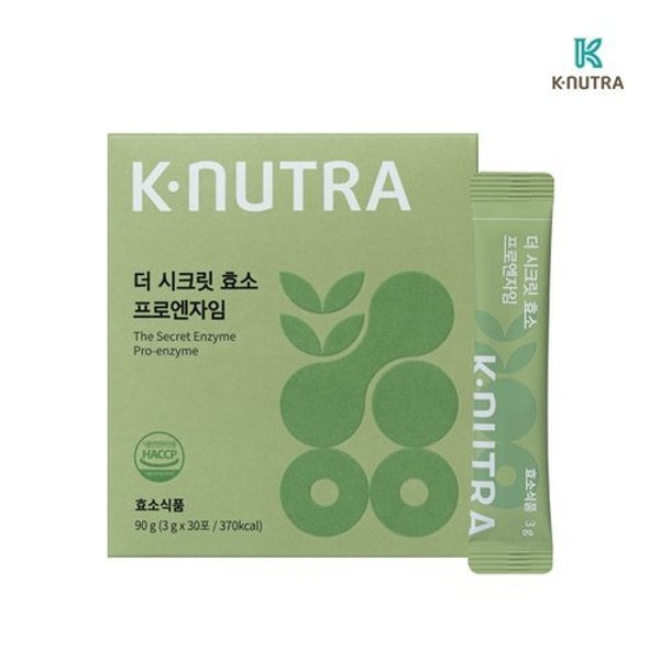 케이뉴트라 더 시크릿 효소 프로엔자임 곡물 발효효소 3g x 30포