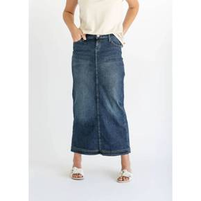 4853531 Inherit Clothing Company Bria Maxi Skirt In Denim