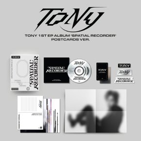 [CD]Tony - 1St Ep [Spatial Recorder] (Postcards Ver.)  {07/29발매}