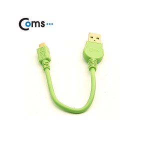 Coms 미니 케이블 USB to 마이크로 B (그린) BG326