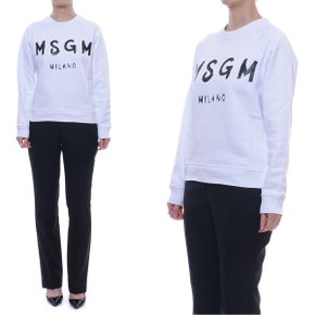 [엠에스지엠] 여성 MSGM 로고 맨투맨 (2941MDM89_207799_01_20F)