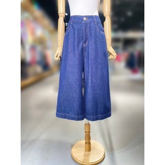 베네통 [여주점] 크롭 와이드 데님 팬츠 (BADPB1631)