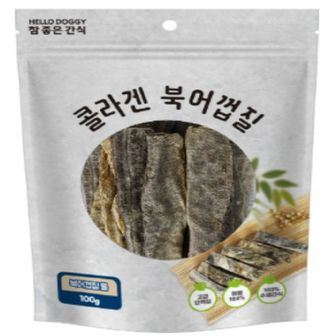  참좋은간식 콜라겐 북어껍질 롤 1타 6개