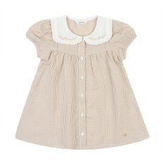 아가방 [아가방 여름]레아체크원피스(BEIGE)_01R324061