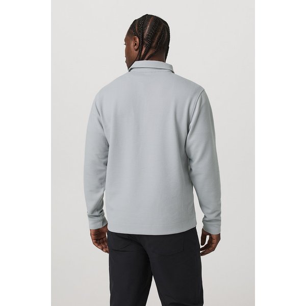 [남성] 긴팔 와플 폴로_그레이 VR16121052000