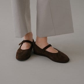 Danghye mary jane shoes Suede Cocoa