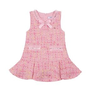 [여주점] 핑크 프릴 트위드 원피스 (Q51DCO110)