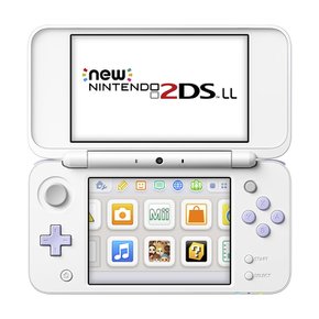 New 닌텐도 2DS LL [화이트×라벤더]