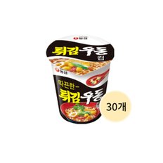 농심 튀김우동 소컵 62g x 30개