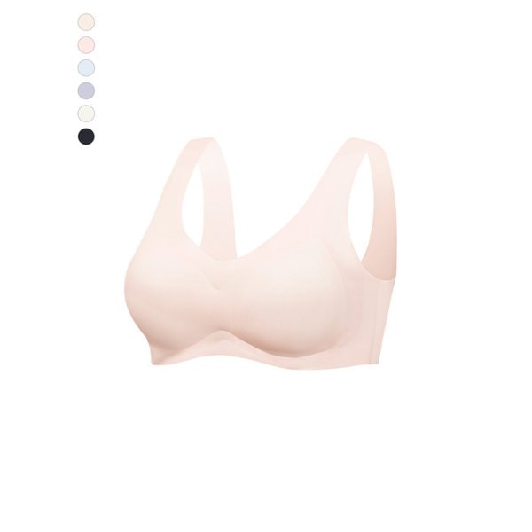 [단독] 파스텔 누디 심리스 패드일체형 브라