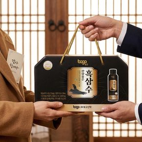 [보고] 산삼 품은 흑삼수 120ml x10병 2박스