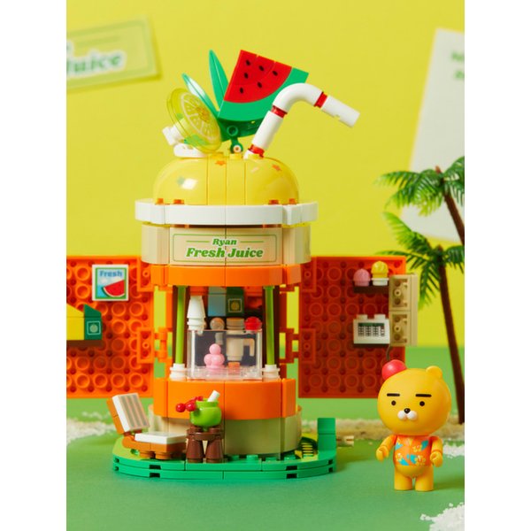 디저트브릭피규어 레몬소다_라이언