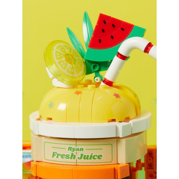 디저트브릭피규어 레몬소다_라이언