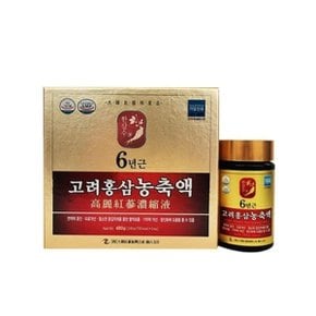 6년근 고려홍삼농축액 2p 100 / 240g x 2병