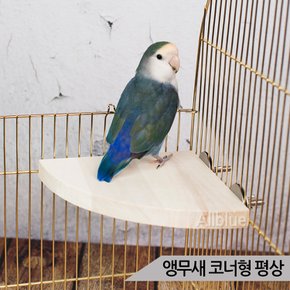 앵무새 코너형 평상 삼각평상 잉꼬 왕관 앵무새놀이터