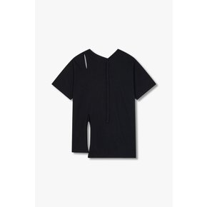 [HOMME] 슬릿 디테일 숏 슬리브 티셔츠 (6625120003)