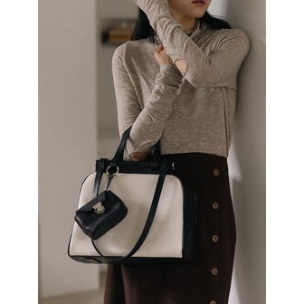 스와이 RENATE BAG Small / BLACK IVORY