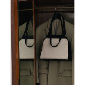 RENATE BAG Small / BLACK IVORY