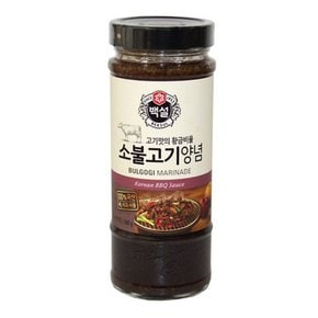 씨제이 소불고기양념 백설 500G 불고기양념 서치생활