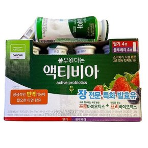 [다논] 액티비아 딸기+블루베리 멀티팩 (130ml8개) x 1개 코스트코