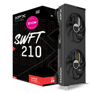 XFX 라데온 RX 7600 XT SWFT 210 CORE D6 16GB 그래픽카드