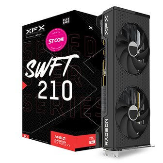 XFX 라데온 RX 7600 XT SWFT 210 CORE D6 16GB 그래픽카드